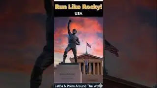 Rocky Steps 🇺🇸 | Беги как чемпион в Филадельфии! #шорты #ytshorts #youtubeshorts