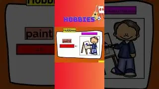 Learn About Hobbies in English | ESL Vocabulary for Beginners #englishlanguage
