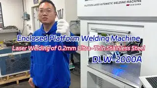 Smart Welding Machine: Automate 0.2mm Stainless Steel Welding! #automatic #laserweldingmachine