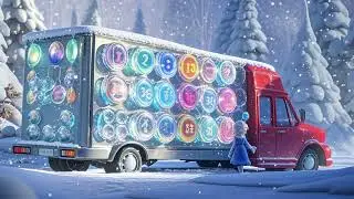 ❄️💃 Elsa&rsquo;s Ice Counting Hip Circles Truck 8 | Fun Learning Adventure