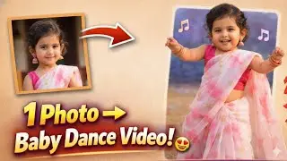 Ai Baby Dance Video Kaise Banaye | Photo Se Dance Video Kaise Banaye | Viral Ai Dance Video Editing