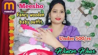 👗Baby girl stylish winter outfits| Meesho baby girl latest winter find| Meesho Haul &hearts;️ #meesho