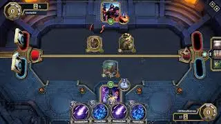 Gods Unchained: Mid Range Magic (Mage Bolt) vs Aggro War (Slayer)