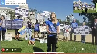 #BringRidgeHome rally at the U.S. Capitol 9/14/22 featuring Sen. Mike Lee and Rep. Mike Levin