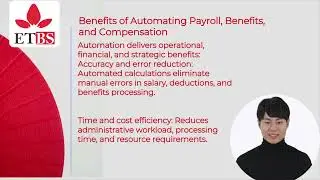 AUTOMATING HR PROCESSES WITH SOFTWARE TOOLS Module 5  Automating Payroll, Benefits, and Compensation