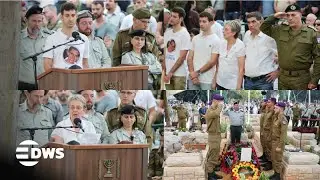 Full Funeral Ceremony: Israeli Soldier Goldin Returns Home | Family & IDF Honor Him, Kfar Saba |AQ1E