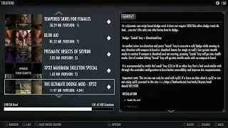 My Current Skyrim Load Order Xbox One