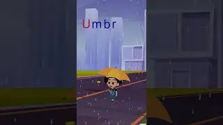 U For Umbrella  | Alphabet Song | Phonics Song with Spellings | #shorts  #shortsfeed learning