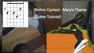 Stelvio Cipriani - Mary's Theme (1969) (guitar tutorial)
