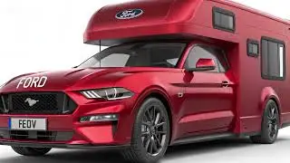 2025 Ford Mustang Motorhome &ndash; The Ultimate Sports Car Meets RV! | A Must-See Adventure Vehicle!