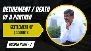 SETTLEMENT OF ACCOUNTS - RETIREMENT OF PARTNER 