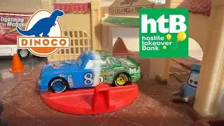 Disney Pixar Cars Custom Transforming Chick Hicks (From HTB to Dinoco)