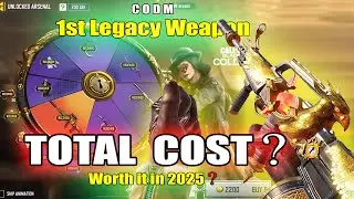 Codm Type 25 Phoenix Inferno 1st Legacy Weapon Draw Total CP? in CODM | Arsenal Full Draw In 2025