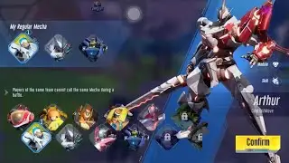 Arthur solo gameplay #2 | Super Mecha Champions
