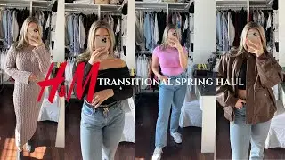 H&M WINTER TO SPRING HAUL 2024 | PRE-SPRING H&M CLOTHING HAUL | PAIGE'S PICK