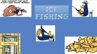 Club Penguin Origins (Ice Fishing + Beta/Christmas party ends)