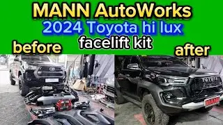MANN AutoWorks. 2024 Toyota hi lux facelift kit🚘