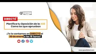 🗓️​🚀​ Planifica tu oposición de la AGE como los que aprueban en 2025