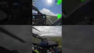 Airbus EC135 helicopter takeoff - Aerofly FS Flight simulator vs Real life #pilot