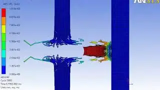 High Velocity 1000 m/s Impact on Composite Liner and Steel Target