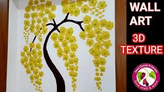 Wall Putty 3D Painting(TEXTURED  WALL  ART)..Anuz Dishes N Decors