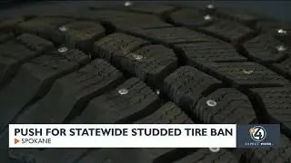 Push for statewide studded tire ban