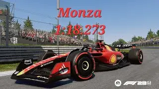 F1 23 Italy Autodromo Nazionale Monza Time Trial Hot Lap (1:18.273) + Setup #F123 #F12023 #F1Game