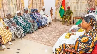 Le Capitaine Ibrahim Traoré reçoit les leaders coutumiers et religieux de Bobo-Dioulasso