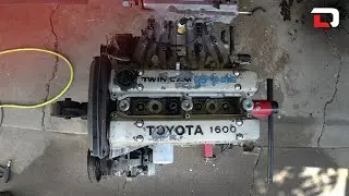 4AGE Disassembly Time Lapse
