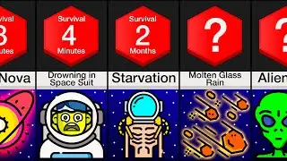 Comparison: Deadliest Things In Space!