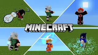 Nova addon de NARUTO para o Minecraft PE 1.21+ | Bedrock addon