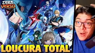 C&Eacute;U FALSO SER&Aacute; ABERTO! - REACT DA LUNA 4 DE GENSHIN IMPACT