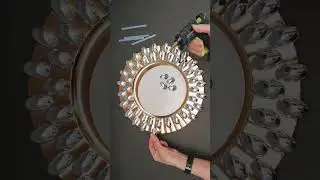 Turn a Charger Plate into a Lazy Susan | Dollar Tree DIY | Glam Home Decor Ideas