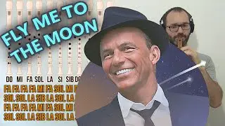 Fly me to the moon - Tema de Jazz para Flauta Dulce - Tutorial