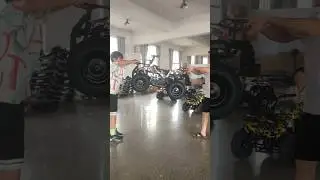 Real-world inspection of our quality 49cc kids ATV #automobile #atv #offroad #gasolina #children