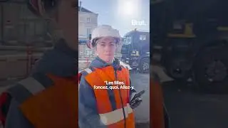 Camille s'est reconvertie dans le BTP