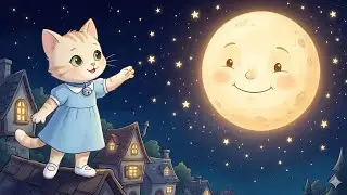 Mimi Meets the Moon | Adorable Night Time Adventure for Children
