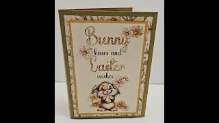 Bunny Kisses Water Fall Card