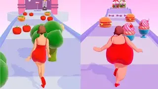 Body Race Games : Fat To Fit Funny 3d Games : Daily New Games