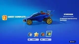 Fortnite Wheels Style:  STARCHAIN PAINTED STYLE (SAFFRON)