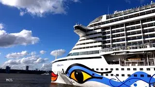 AIDAprima / Auslaufen Steinwerder aber... / Hamburg 21.05.2022