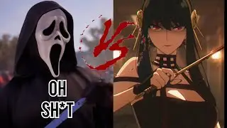 Ghostface vs Yor | Ghostface vs todos (mi versi&oacute;n) voces hechas por mi y mi amiga @elizabeth-7250 