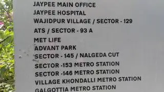 Noida metro AC buses: major blunder by NMRC, wrong bus route information displayed on boards