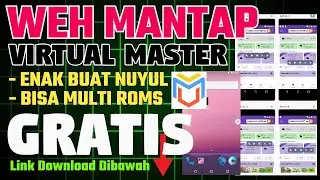 WEH GILA!! KLONING PAKAI VIRTUAL MASTER LEBIH RINGAN - KLONING BITCOIN MINING - FREE BTC MINING