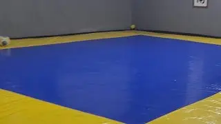 COMO MONTAR TATAME COM BAIXO CUSTO DE LONA PVC COM RASPA DE PNEU E SERRAGEM DE MADEIRA