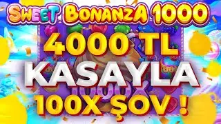 SWEET BONANZA 1000 YENİ OYUN 🍭| 4000 TL KASAYLA REKOR &Ouml;DEME 🍭SLOT OYUNLARI TAKTİK VURGUN 🍭