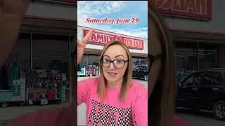Family Dollar $5/$25 deal for Saturday, 6/29! 🔥 #couponing #familydollar #couponswithalysia