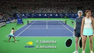 Aryna Sabalenka vs. Amanda Anisimova | US Open | Tiebreak+ gameplay [Legendary AI]