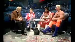 WCW Wrestlers on German TV Show 1994