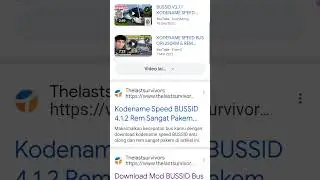 Cara download Mod bussid SR2 Racing speed tinggi.